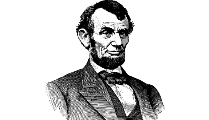 リンカーン大統領の肖像画