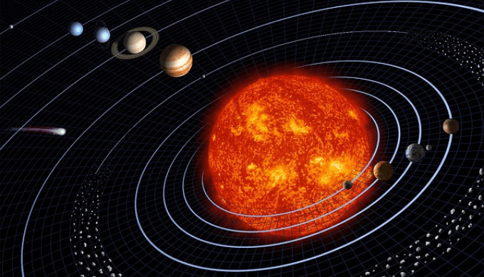 太陽系の画像
